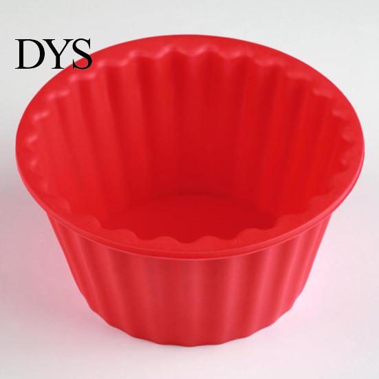 Cake Molds 3Pcs/Set Non-stick Easy Demoulding Soft Texture Tear Resistant Baking Silicone Big Top Giant Cupcake Fondant Moulds Bake Tool
