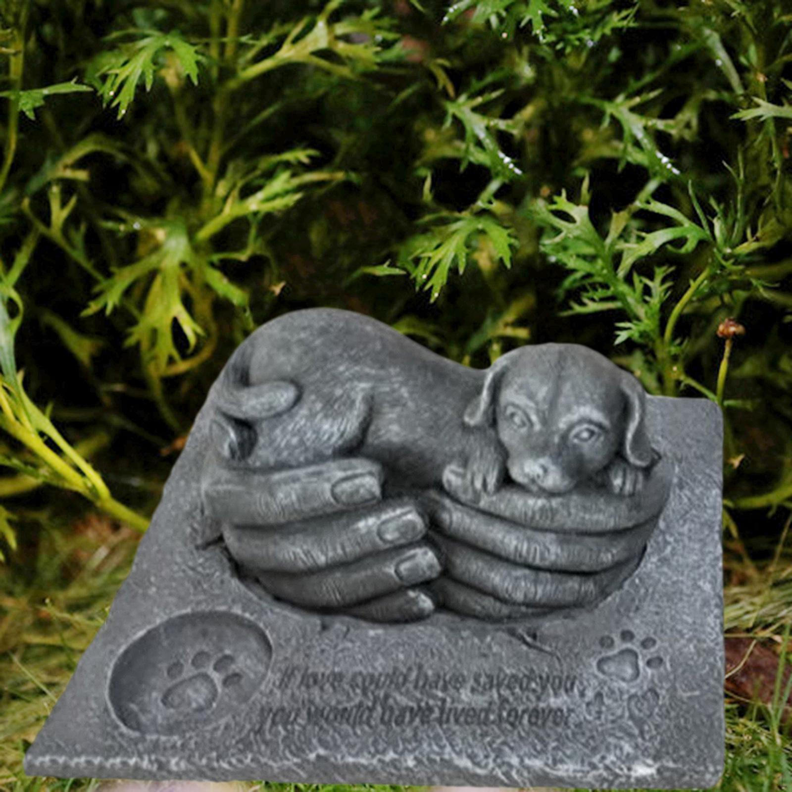 

Garden Grave Markers Kitten Outdoor Backyard Yard Tomb Sympathy Head Remembrance Gift Dog