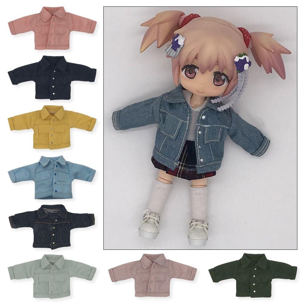 

8 Colors Doll Clothes Fashion Coat Tops OB11 Doll Coat Obistu11 Piccodo Doll/Azone12 Dolls