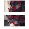 DIMANAF Neues 2026 Damen Übergröße Sommer Strand Dame Langes Kleid Locker Übergröße Maxi Blumendruck Vintage Sommerkleid Kleidung