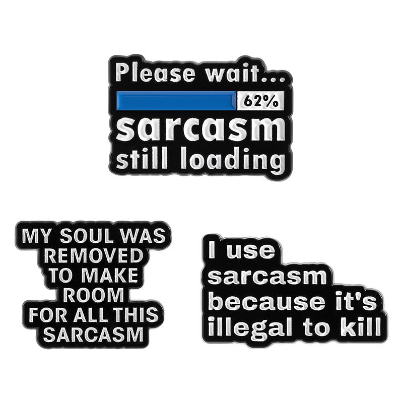 2-5pcs/set Quotes Enamel Pins Custom Psychology Have You Seen This Wizard This Is Trifficult Metal Brooches Badge Jewelry Gifts