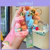 Adorable Animal Acrylic Bottle Keychain For Bags And Cars Ideal For Gifts