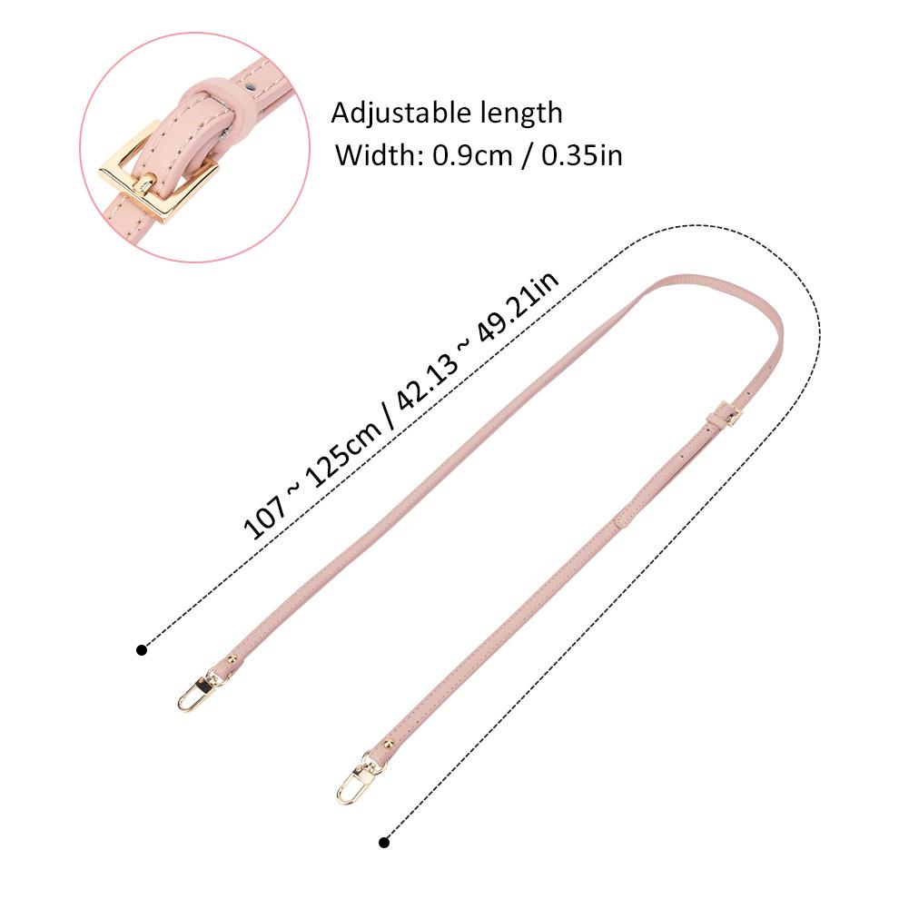 Bag Strap Leather Handbag Shoulder Adjustable Belt Replacement Part Bag DIY Accessory 107 125cm
