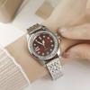 Diamond-Encrusted Women'S Watch Round Watch Not Waterproof Women'S Watch