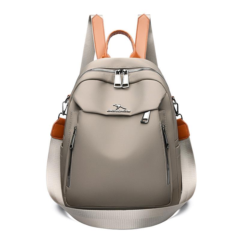 Schoolbag Oxford Cloth Backpack Women's 1011 New Waterproof Leisure Travel Commuter Backpack Women's Large-capacity Travel Bag