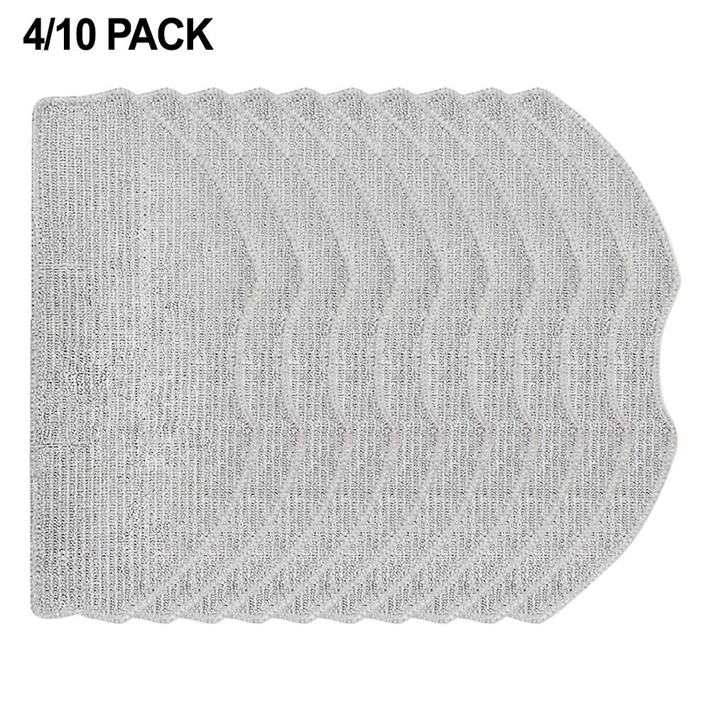 10 Pack Replacement Mop Cloths for ROPVACNIC S1 For Tipdiy G90 Cleaner