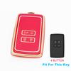 For Renault Kadjar Koleos Megane 4 Talisman Arkana Dacia Sandero Espace 5 Captur Tpu Shell Fob Holder Car Key Case Cover