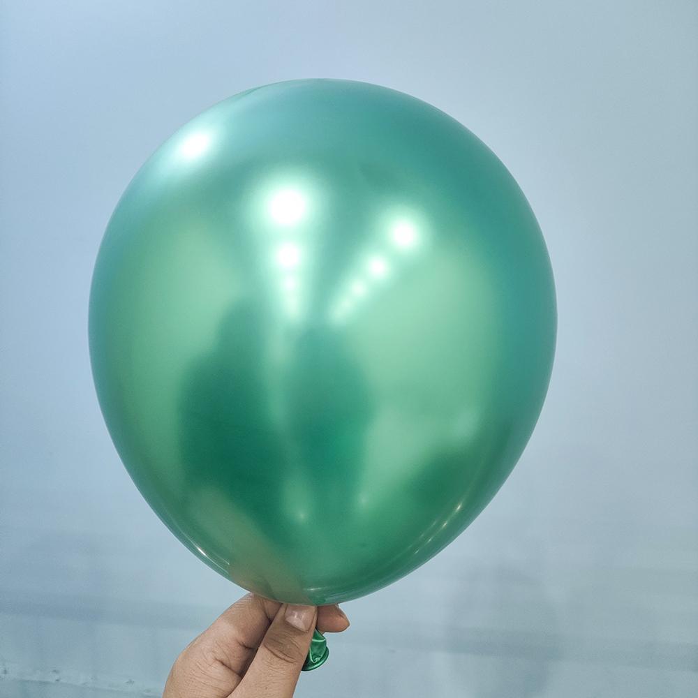 5-18inch Metal Chrome Balloon Happy Birthday Wedding Valentines Day Anniversary Celebration Party Decoration Latex Balloons