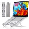 ZEEKK Laptop PC Aluminum Tablet Heat Ergonomic Adjustable Height and Angle In 6 Storage Work from Convenient To Compatible with Inches Stand, Stand,