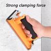 Manual Grinder Sandpaper Holder With Tool Free Paper Switching And Slip Resistant Base For Model Making Smooth Finishing