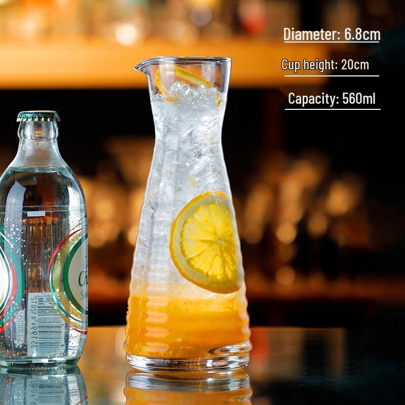 Elegant High-Foot Glass Beverage Cup H10—1