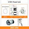5/10/20Sets 12/16/19mm Zinc Alloy Electronic Key Switch ON OFF Phone Lock Security Power Switch Tubular Terminals 2 Position Switches4
