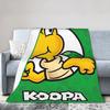 Super Mario Yoshi Plush Blanket Children  Flannel Throw Blanket For Couch Chair Warm Soft Custom Quality Bedspread Gift Idea