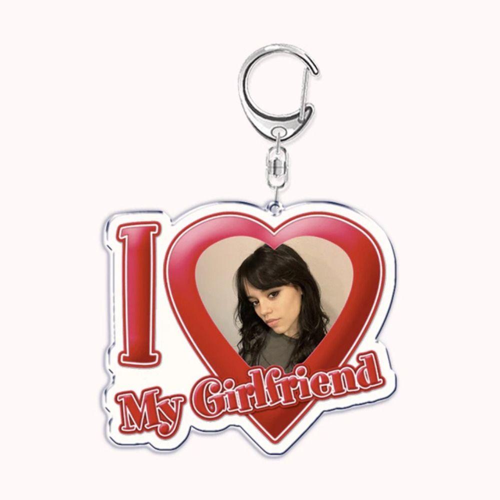Oppenheimer I Love My Boyfriend Keyring Red Heart Red Heart Key Ring Couple