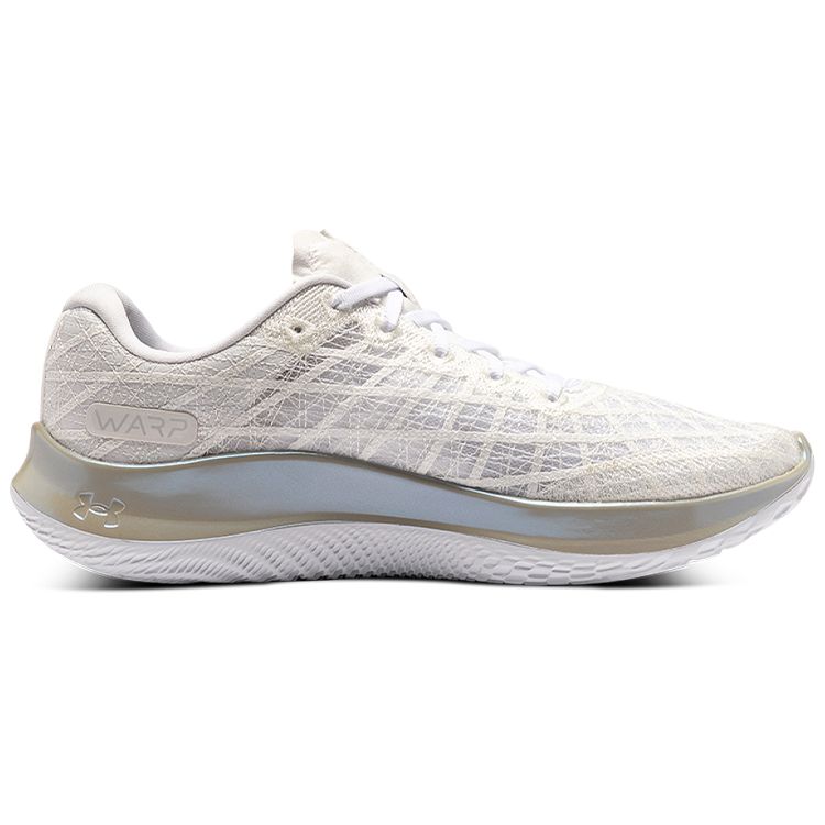 Under Armour Ua Flow Velociti Wind Professionnel Tissu Confortable Coupe Basse Chaussures de Course Décontractées Femme sneaker Blanc 3025222-101