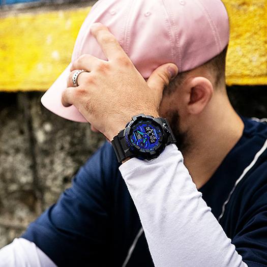 

G-SHOCK GA-700VB-1ADR Модные мужские женские наручные часы
