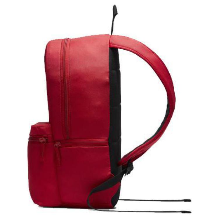 Jordan Basic Simple Versatile Polyester Student Backpack Unisex Backpack Red CU3144-687
