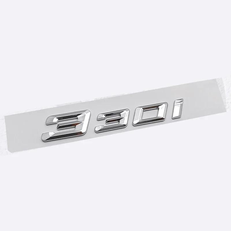 Naklejki z literami ABS na samochód Naklejka Voor BMW 320i 520Li 730Li 760Li Emblemat z tyłu