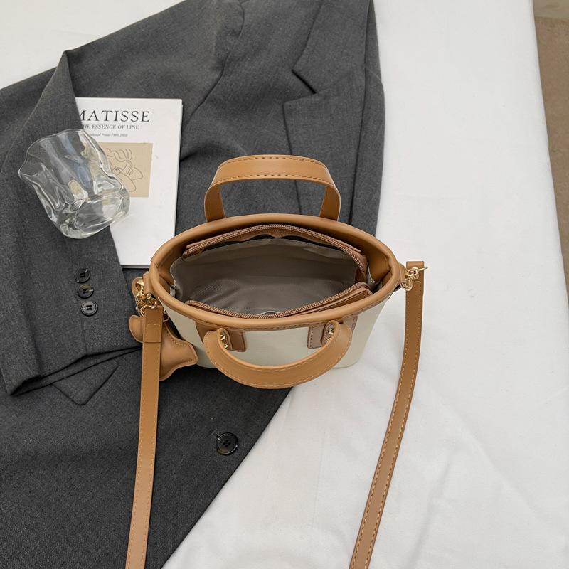 Handbag Women's New Commuter Bucket Bag Casual Shoulder Messenger Bag