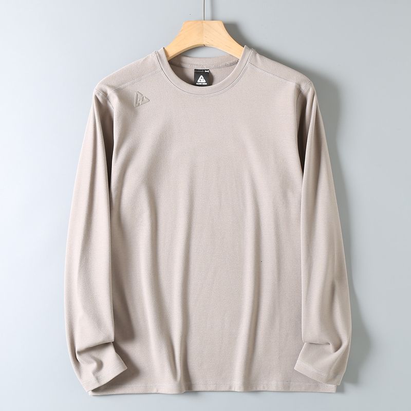 Original Foreign Trade Surplus Genuine Goods Outdoor Unisex Couple's Thermal Base Layer Modal Wool Blend Long-Sleeve T-Shirt