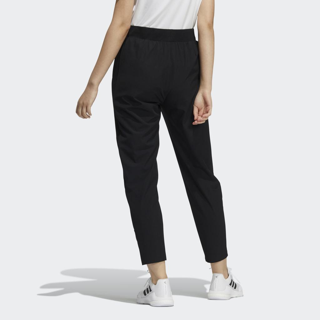Adidas Training Spliced Breathable Woven Knitted Sports Pants Women Pants Black H09724