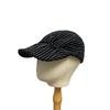 Korean Niche Design Striped Forward Hat Women's Spring and Autumn Thin Breathable Versatile Face Cap