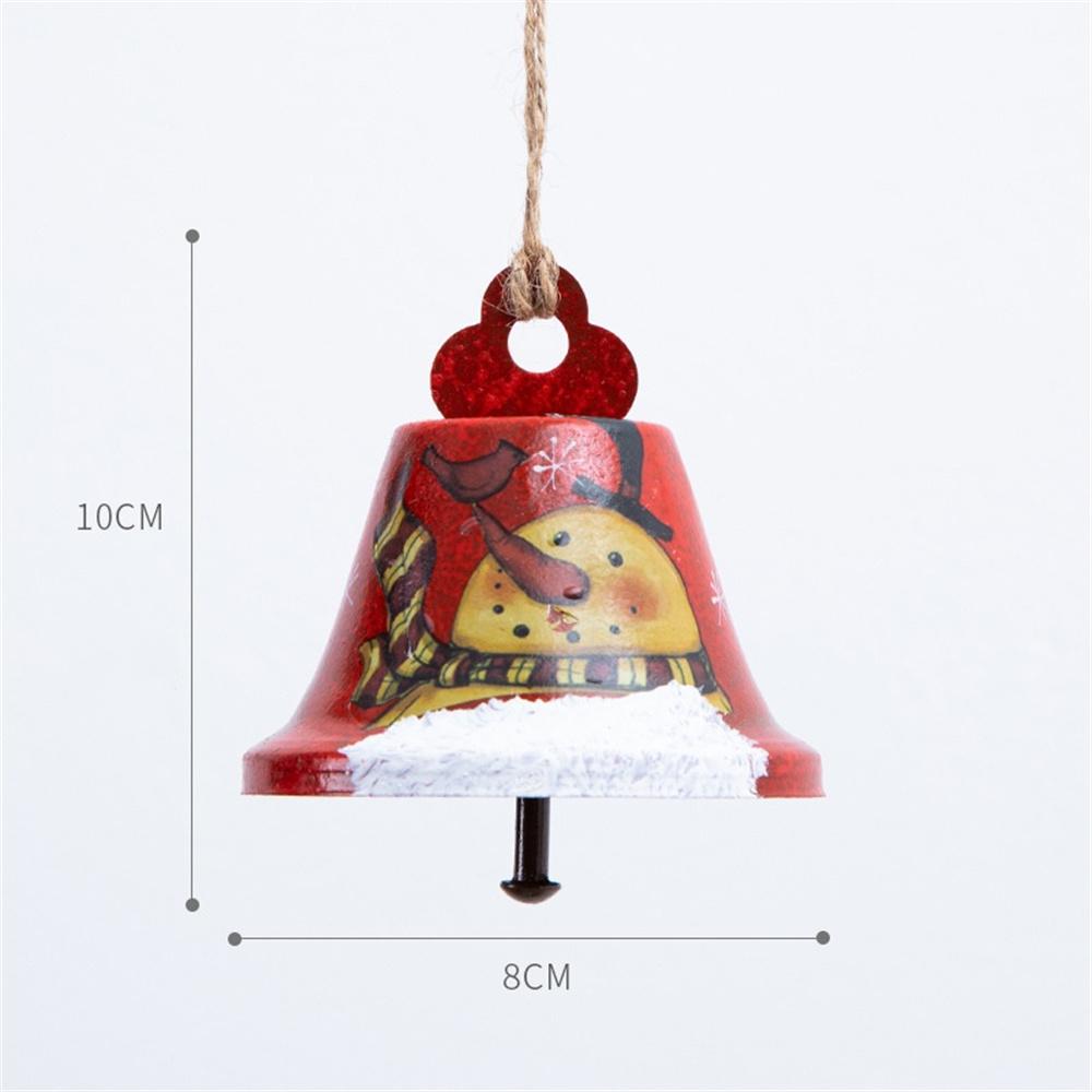 Christmas Bell Hanging Santa Bell Jingling Bell Lightweight For Gift-Giving Office Decor Holiday Decor