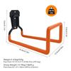 2 Pieces Sturdy Garage Hangers for Bikes and Ropes Water Pipe Holders Workshop Storage Solution Garden Tools Brackets