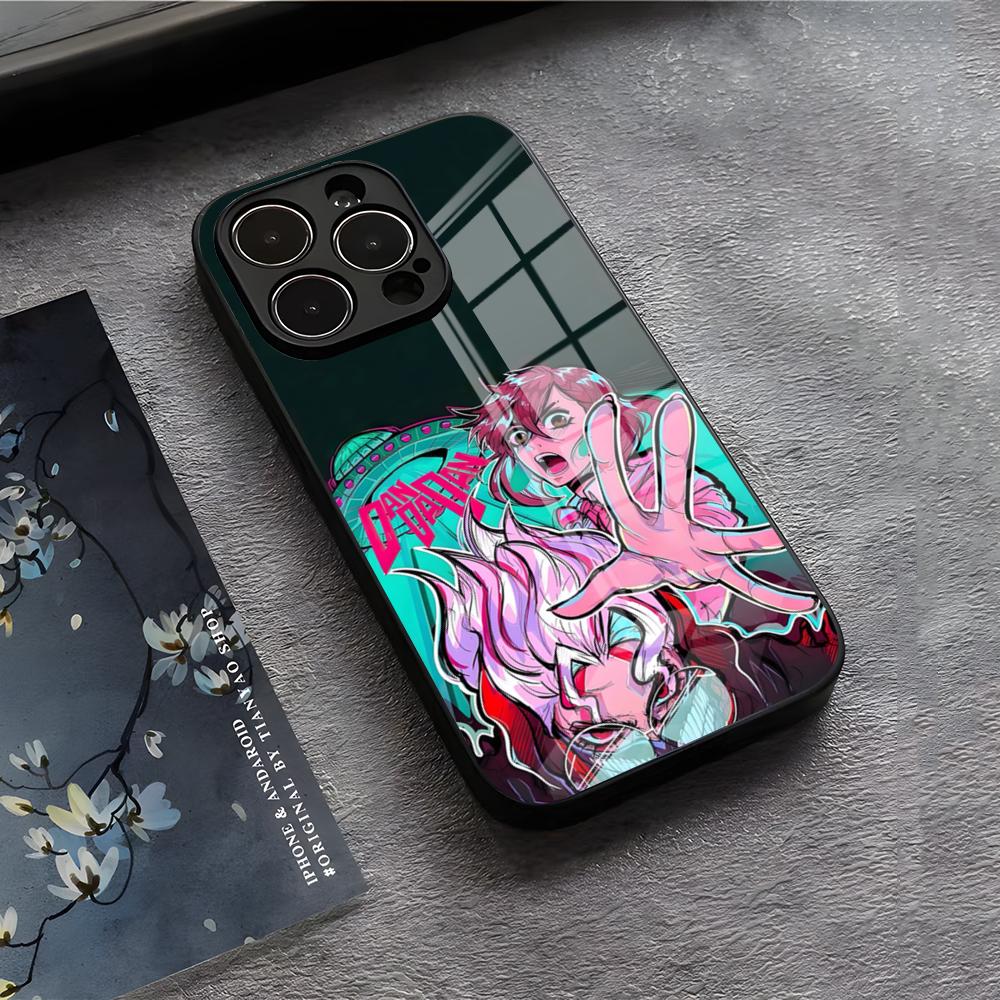 D-Dan D-Da Daa Phone Case For IPhone 17 Air 16 E Pro Max 15 14 13 Mini 12 Pro 11 Max Plus Black Glass Cover