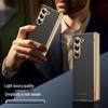 Samsung Z Fold7 Hülle: Galvanisiertes Leder mit Diamantmuster und vollständiger Scharnierabdeckung für Fold6/5