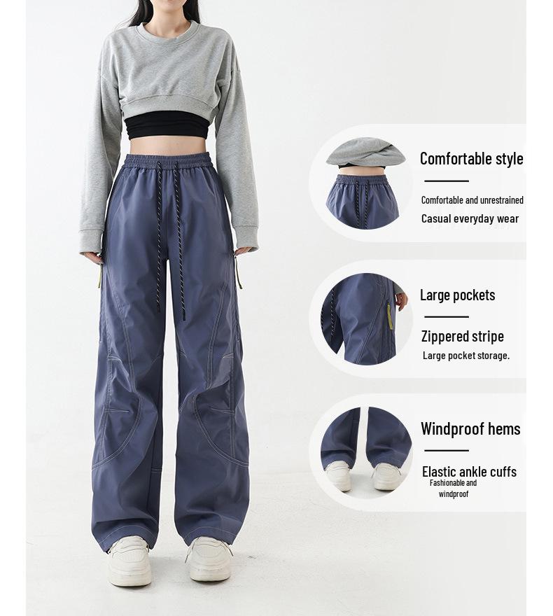 Woodpecker Women's 2025 Spring/Autumn Windproof Waterproof Quick-Dry Hiking Pants