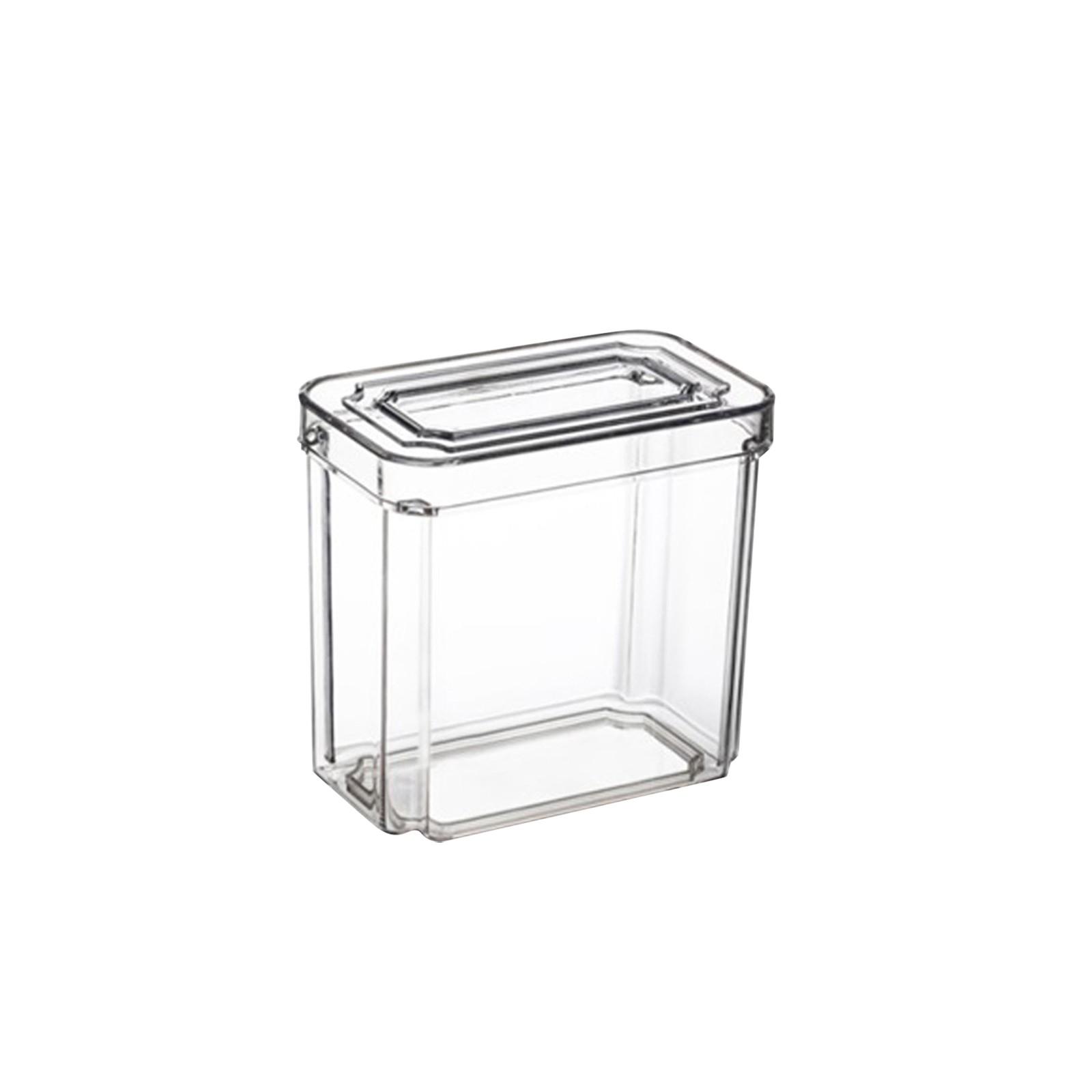 Ящик для хранения холодильника с крышкой Прозрачный ящик для хранения свежих продуктов Пищевой холодильник Специальная кухонная коробка для сортировки овощей и фруктов One Size 616₽