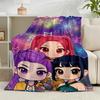 1PC Superhero kpop Friends Adventure Flannel Blanket Gift, Suitable for Both Men And Women, Soft Ideal for Beds And Sofa, Birthday Or Christmas Gift