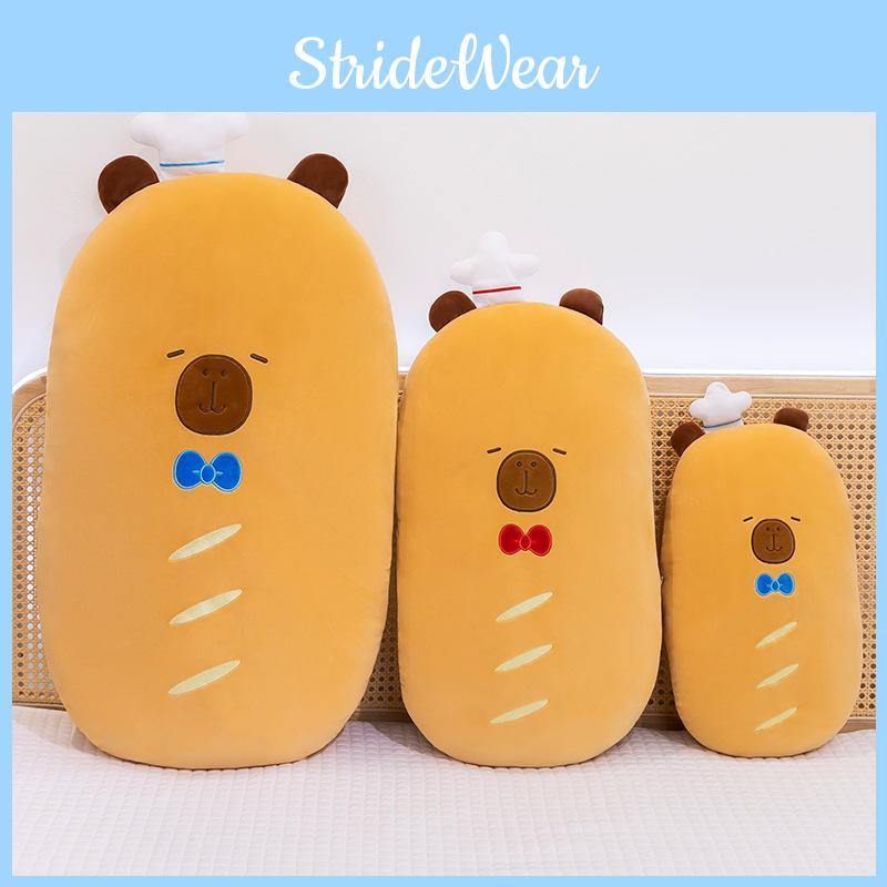 Capybara Plush Bread Toy  Adorable Cartoon Girls Kids Bedtime Birthday Gift