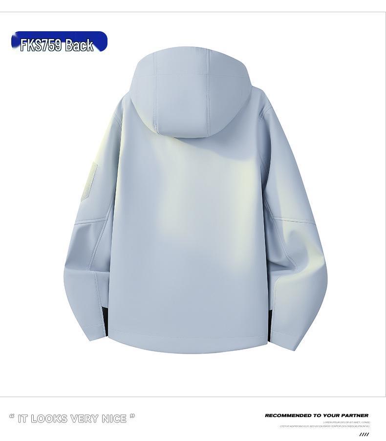 Unisex Soft Shell Outdoor Jacket - Autumn/Winter Collection for Camping, Hiking, and Mountaineering.