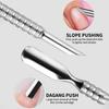 Professional Stainless Steel Nail Cuticle Pusher Heavy Duty Gel Remover Scraper Manicure Equipment