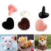 10pcs 2026 12mm 15mm 18mm Triangle Nose Bear Buttons Dolls Accessories Safety Parts DIY Tool Love Noses