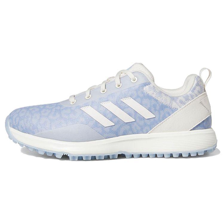 Adidas S2G SL 23 Shock Absorbing Slip Resistant Durable Low Top Golf Shoes Women Golf Shoes Blue White GV9428
