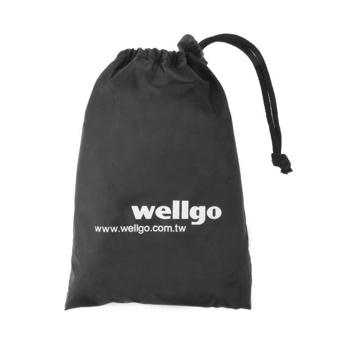 Pédales de vélo de ville WELLGO noires avec clip QRD 9/16 pouces