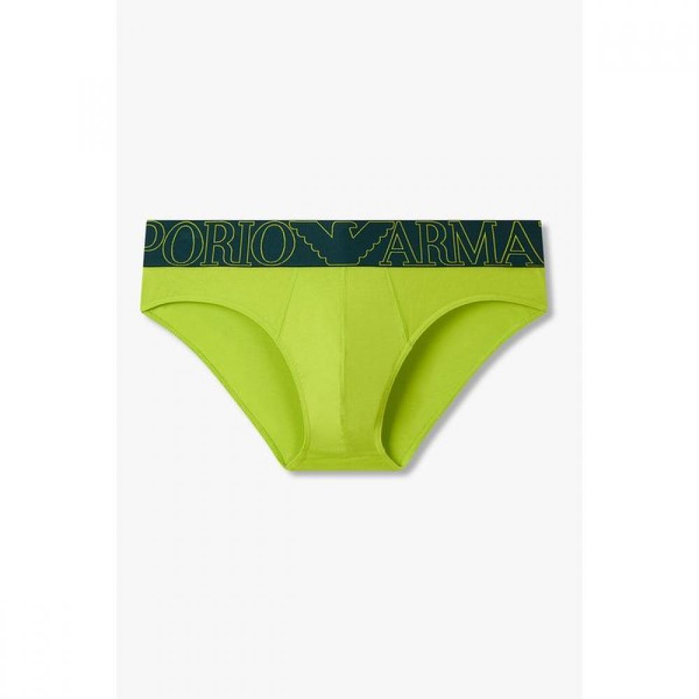 Emporio Armani Мужские широкие хлопковые трусы 0815311010 S(95)