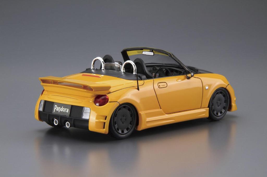 Aoshima Bunka Kyozaisha The Tuned Car Series Daihatsu PANDORA TYPE887 EVO II L880K Copen Plastic Model 1/24 No.51 '02 (Car)