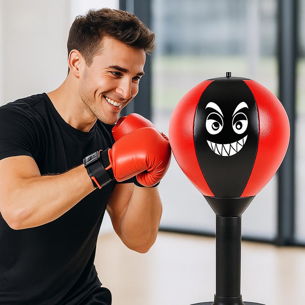 Desktop Box-Geschwindigkeitsball zum Stressabbau, mit einer langlebigen Feder, stoßfest und eine lustige Ergänzung für Ihren Arbeitsbereich