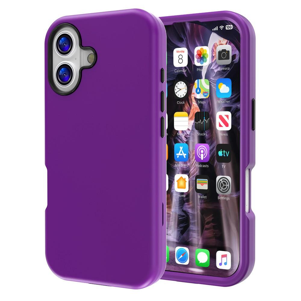 

GW03 For iPhone 17 Case TPU + PC Phone Cover Dual Layer Shockproof