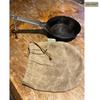 YAJIN CRAFT COWBOY 15cm Cowboy Storage Bag, Iron Frying Pan Case, BBQ, Picnic, Outdoor, Camping Supplies