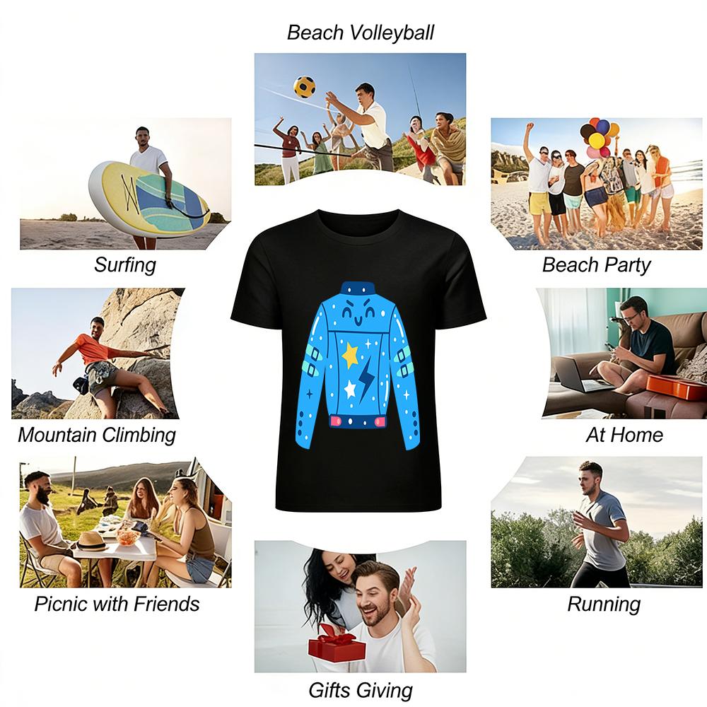 Cartoon Stern Blitz Muster Rundhals Sweatshirt Kinder Süß Lässig Langarm Oberteil Tägliche Kleidung Reines Baumwoll T-Shirt
