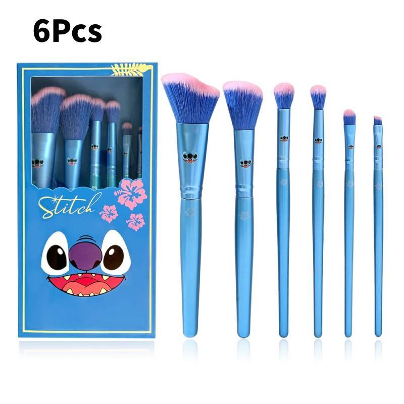 

Lilo And Stitch Makeup Brush Set Creative Cartoon Design With Colorful Eyeshadow Brushes