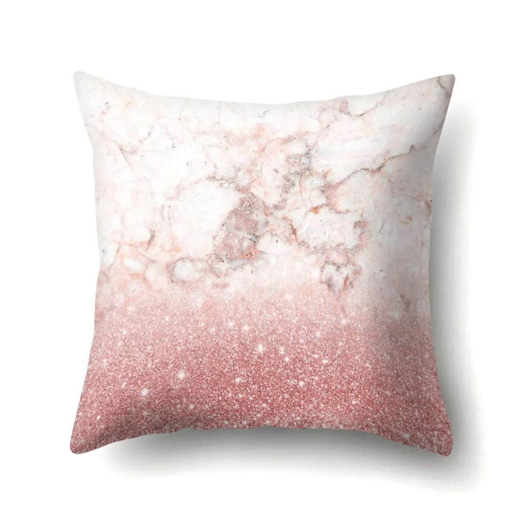 New Creative Pink Rose Gold Pillowcase Personalized Home Office Cushion