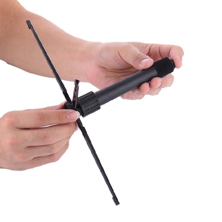 Portable Flute Stand Foldable Support 4-Leg Stand Simplicity Clarinet Rest Rack