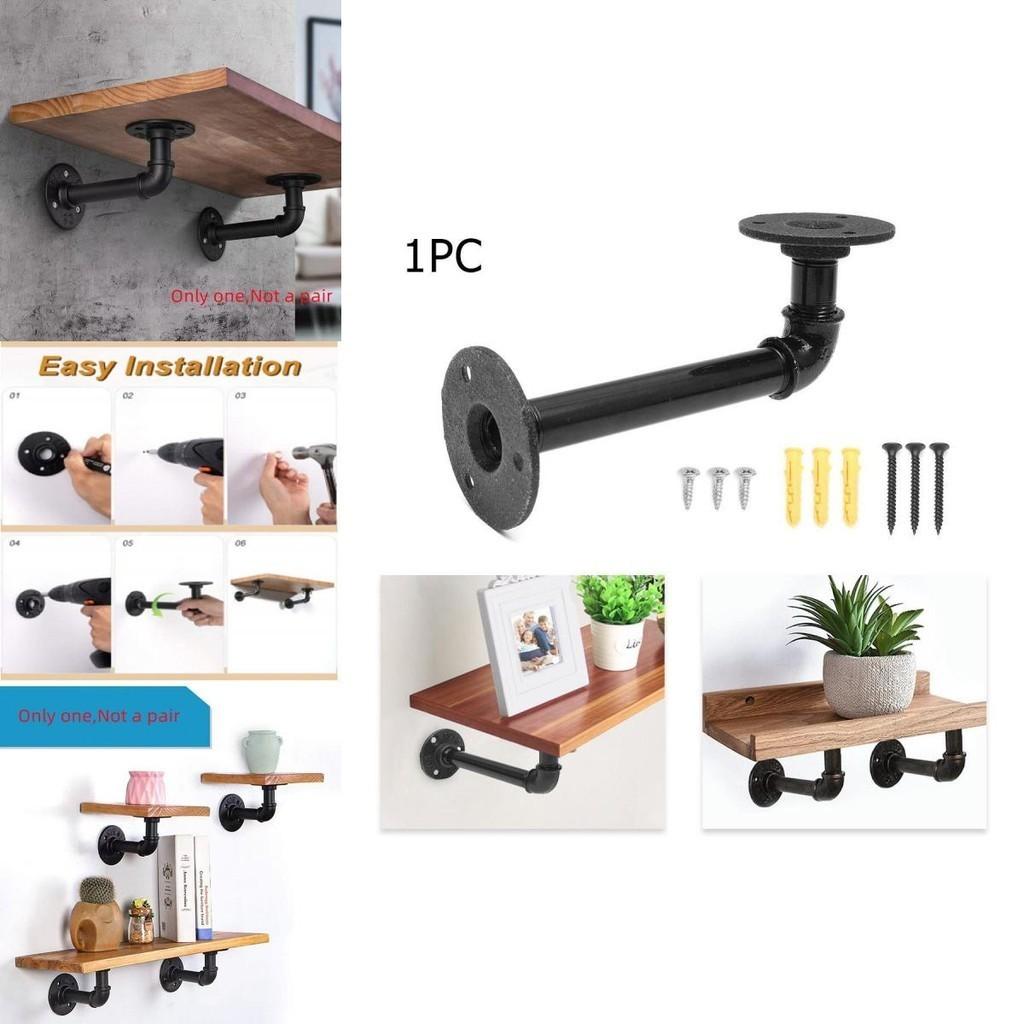 Železný trubkový regál dekorace na zeď vintage průmyslový design