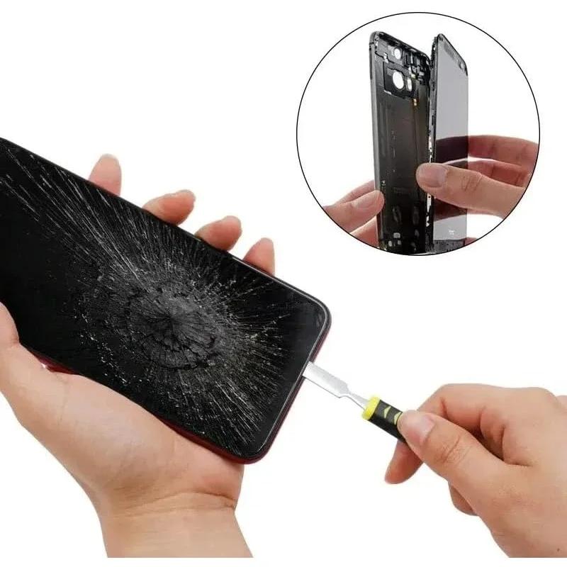 6 In 1 Pry Bars Repair Tools Hardened Claw Nail Double-Head Disassembly Battery Screen Frame Flat Pry Bar For Mobile Phone PC